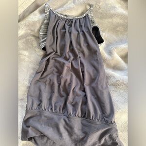 lululemon athletica Gray Tank Top